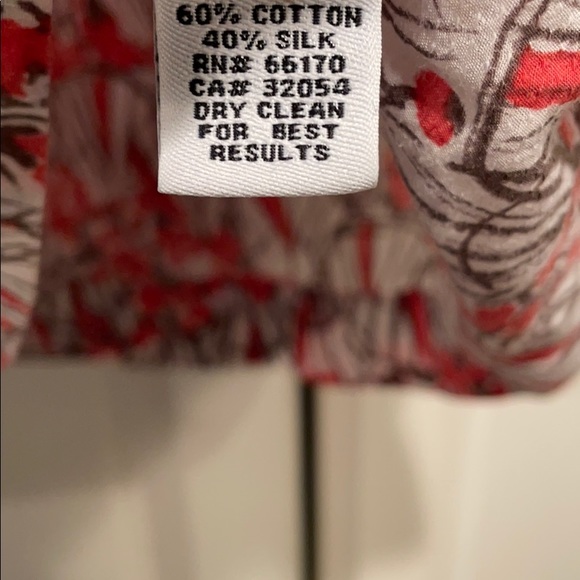 Anthro Ruffled Neckline Blouse - Picture 9 of 9